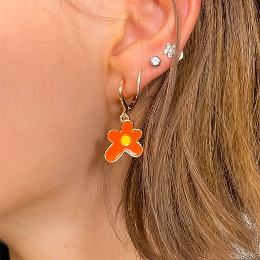 Awkward Flower Earrings