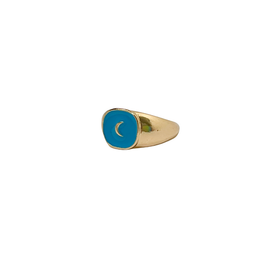 Blue Moonlight Ring