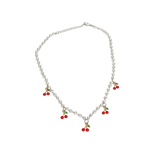Fancy Cherry Necklace