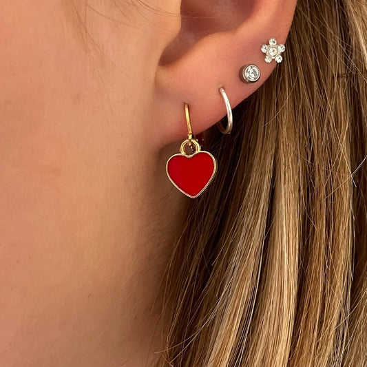 Roses are Red Earrings