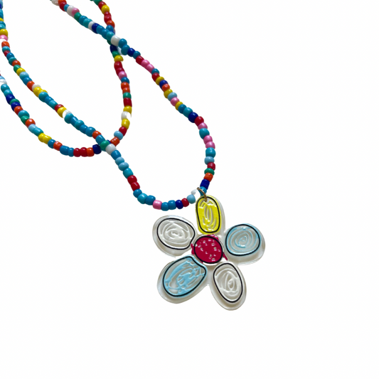 Candy Flower Necklace